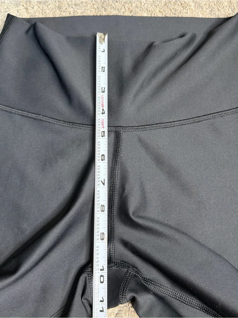 Alo high waist air lift leggings medium black full length 28” athletic yoga